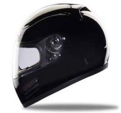 Race Full Face Motorcycle Helmets - Gloss Black - RACEBL